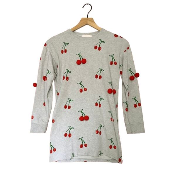 Stella McCartney Kids Cherry Print Dress - Size 10Y - Picture 1 of 4